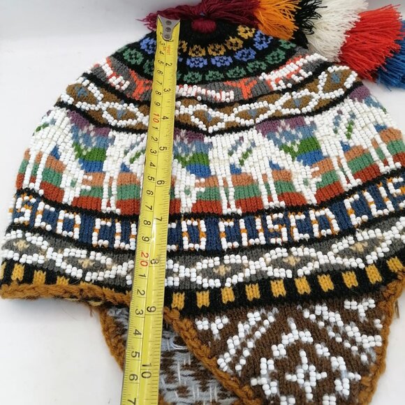 Peruvian Chullo Unisex Handmade Warm Winter Hat